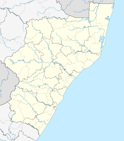 Wasbank is located in KwaZulu-Natal