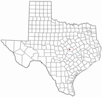 Location of Nolanville, L, Texas