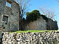 Back tower and walls