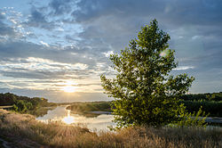 Don River in Kletsky District