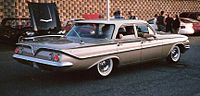 1961 Chevrolet Bel Air 4-Door sedan (rear)