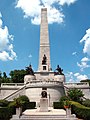 Image 22The Lincoln Tomb in Oak Ridge Cemetery, Springfield, where Abraham Lincoln is buried alongside Mary Todd Lincoln and three of their sons. The tomb, designed by Larkin Goldsmith Mead, was completed in 1874. Photo credit: David Jones (from Portal:Illinois/Selected picture)