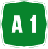 Autostrada A1 shield}}