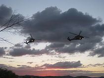 2011年的黑鹰直升机表演