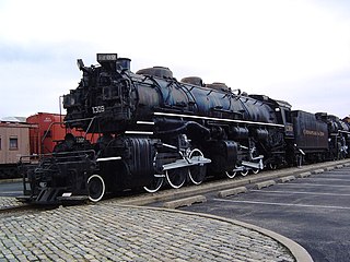 No. 1309 on static display at the B&O Railroad Museum on October 29, 2009