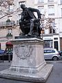 Denis Diderot, Paris, Roy takes Pat on a tour of Paris, they also stayed in Hotel Madison, seen behind the Denis Diderot statue, World Cup Episodes 1998: Part 1 (more images)