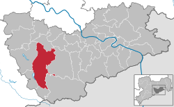 迪波尔迪斯瓦尔德在萨克森施韦茨-东厄尔士山县的位置
