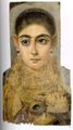 One of the Fayum mummy portraits