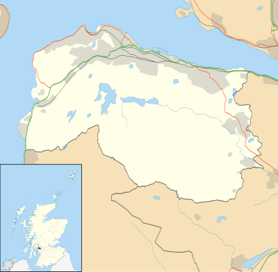 Location map Scotland Inverclyde