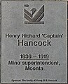 Henry Richard 'Captain' Hancock[25]