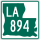 Louisiana Highway 894 marker