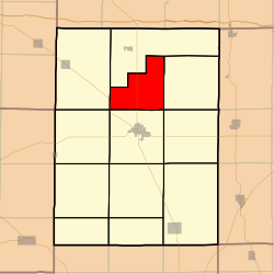 Location in Hamilton County