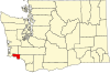 标示出沃凯亚库姆县位置的地图