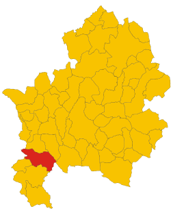 Pozzilli within the Province of Isernia