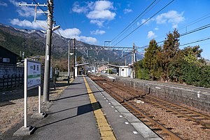 车站月台（2022年1月）