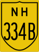 National Highway 334B shield}}