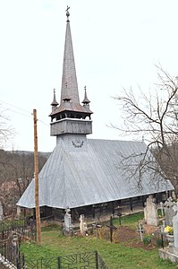 Wooden church in Nadășu