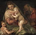 Paolo Veronese. Holy Family with Infant Saint John the Baptist