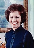 Photographic portrait of Rosalynn Carter