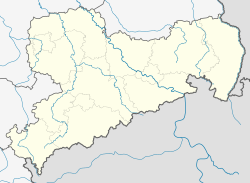 Gornau is located in Saxony