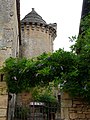 Chateau Cramirat western entrance and tower