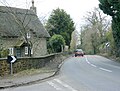 Looking south on the A342