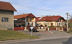 Centre of Zářecká Lhota