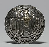 Seal of Tarkasnawa, King of Mira; circa 1220 BC; silver; height: 1 cm, diameter: 4.2 cm; Walters Art Museum (Baltimore, US)