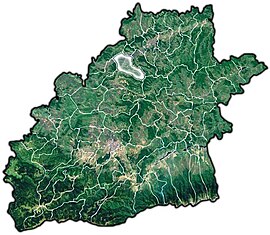 Location in Sibiu County