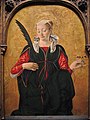 Saint Lucy, the patron saint of the blind