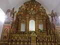 Golden altar of old church