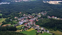 Aerial view of Hartenstein