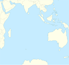 阿利揚斯廣場在印度洋的位置
