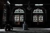 I-3 Muslims offering namaz at a mosque in Srinagar, Kashmir.
