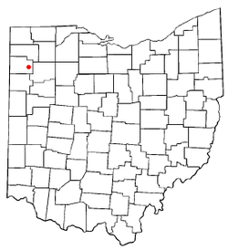 Location of Melrose, Ohio