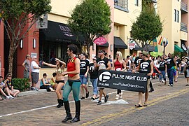 Procession of Pulse nightclub at Come Out with Pride Parade 2009