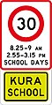 School zone speed limit