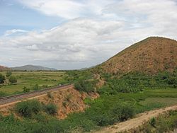 Vinukonda-Nandyal Railway Section along Nallamala Hills