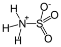 Sulfamic acid zwitterion