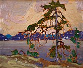 Tom Thomson, Sketch for "The Jack Pine", Spring 1916.