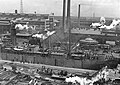 Philadelphia Navy Yard showing the back half of USS Minnesotan