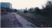 站台从东端向西望（1986年9月）