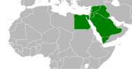1945－創始成員： 埃及王國、 約旦、 伊拉克王國、 黎巴嫩、 沙特阿拉伯、 敘利亞、 也門穆塔瓦基利亞王國