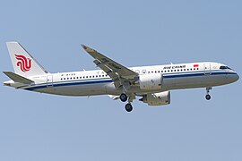 國航首架中國商飛C919於2024年8月29日交付