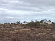 Rear bunds of explosives stores nos. 6-10