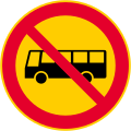 No buses