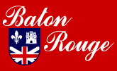 The flag of Baton Rouge, Louisiana