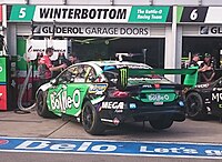 The Ford Falcon FG X of Mark Winterbottom at the 2018 Adelaide 500