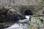 Brecknock & Abergavenny Canal, embankment & aqueduct