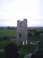 Photo of Oughterard Irish Round Tower, County Kildare, Ireland